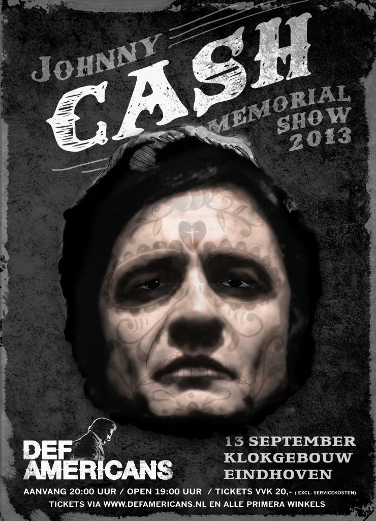 POSTER johnny cash memorial